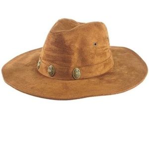 Brown Conchos Hat