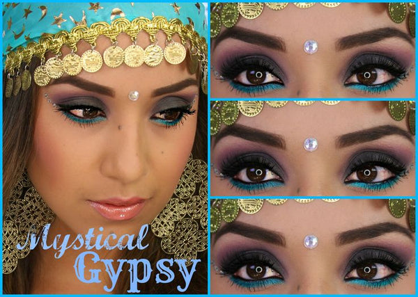 Gypsy Blush Mineral Powder By Boe Beauty Dusty Rose Shimmering Face And Body Powder .17 Oz.