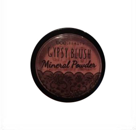 Gypsy Blush Mineral Powder By Boe Beauty Dusty Rose Shimmering Face And Body Powder .17 Oz.