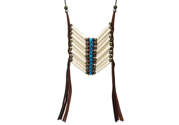 Hair Pipe Bead Necklace