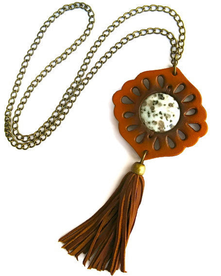 Karen Kell Tassel Necklace