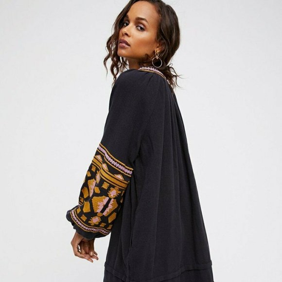 Black Bohemian Dress