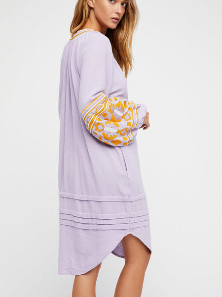 Lavender Bohemian Dress