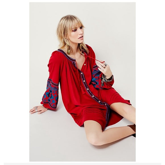 Tassel Front Dress