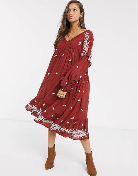 Long Boho Dress