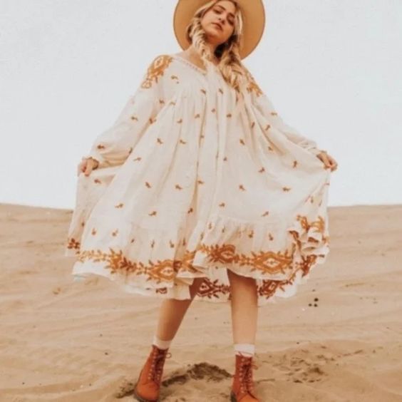 White Lavender Fields Dress