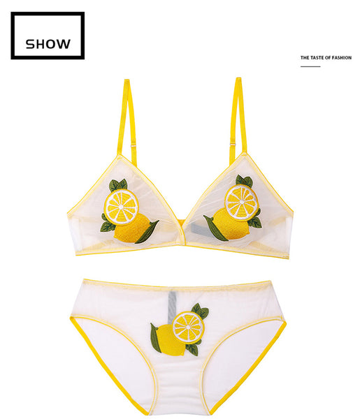 Lemons Bra & Panty Set