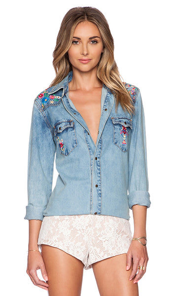 Womens Denim Shirt