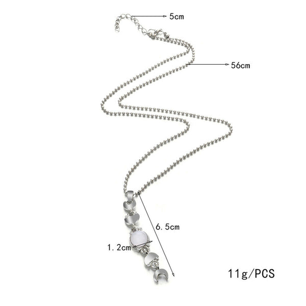 Waxing Moon Necklace