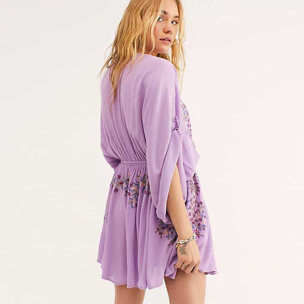Kimono Sleeves Dress