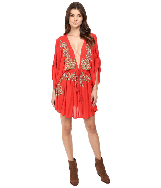 Red Pretty Pineapple Dress