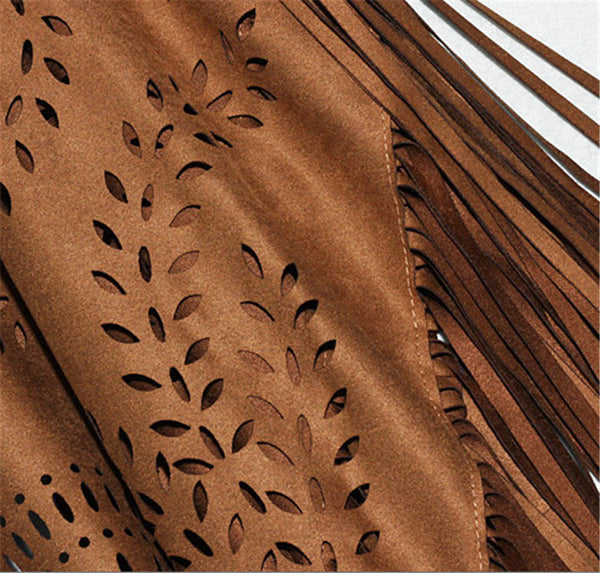 Long Fringe Poncho