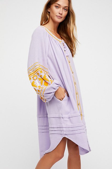 Lantern Sleeve Embroidered Dress In 6 Different Colors You Choose Butt Made4Walkin Lantern Sleeve Embroidered Dress In 6 Different Colors You Choose Butt Made4Walkin