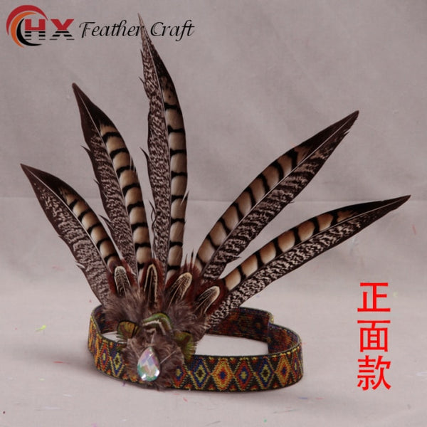 Aztec Feather Headband
