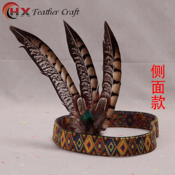 Indian Feather Headband