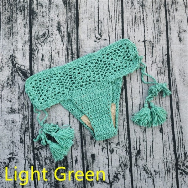 Light Green Crochet Bottoms