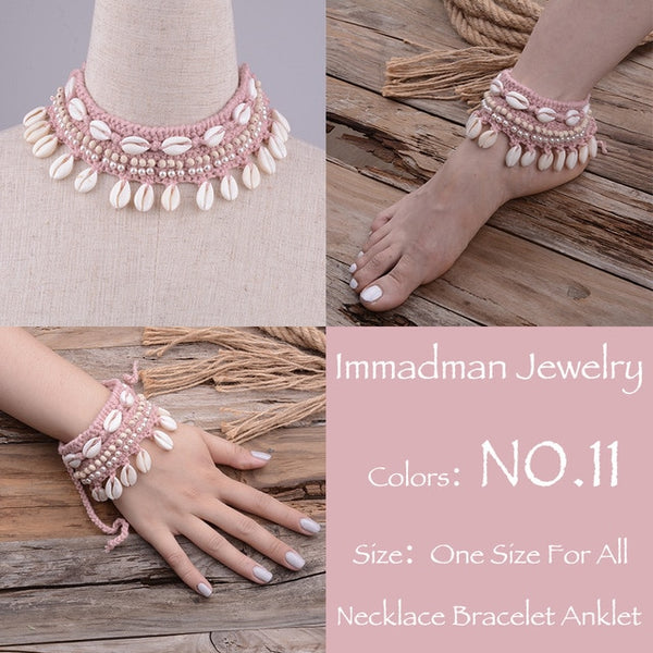 Baby Pink Crochet Choker