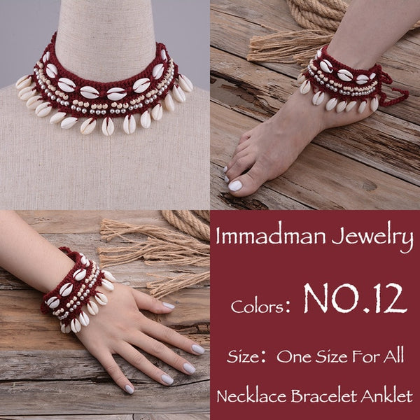 Burgundy Banjara Necklace