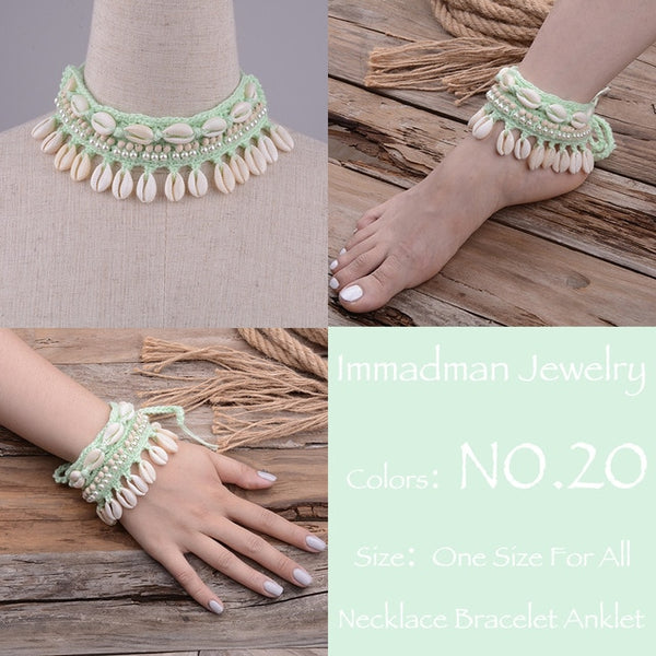 Pale Green Choker
