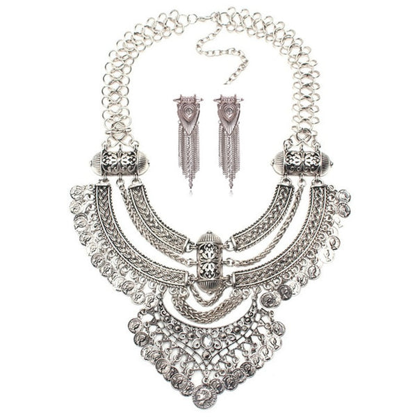 Gypsy Necklace & Earrings