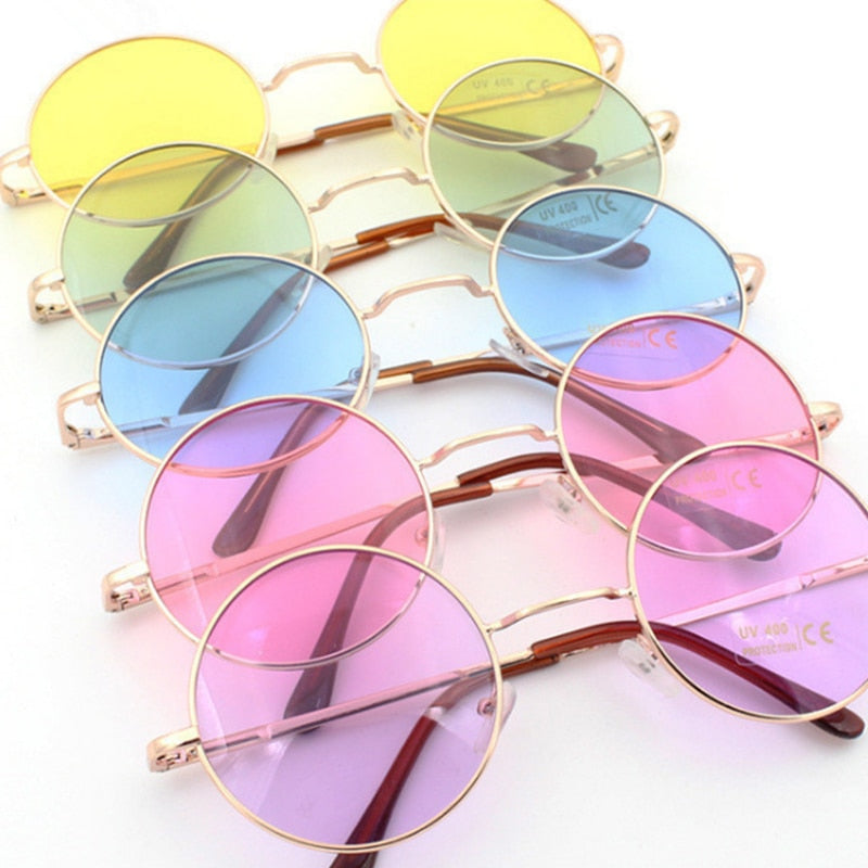 Round Pastel Sunglasses
