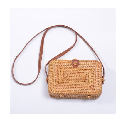 Rectangular Straw Bag