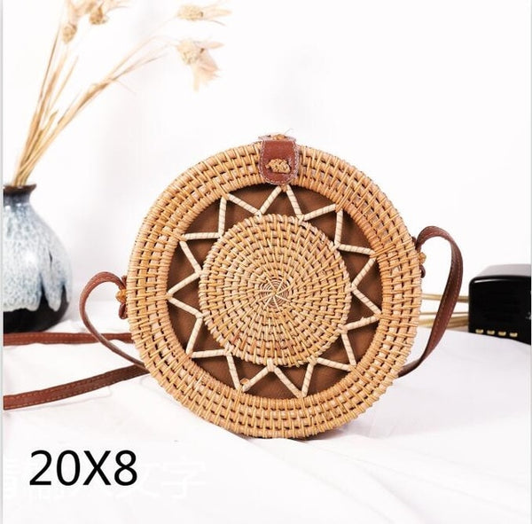 Straw Bohemian Handbag