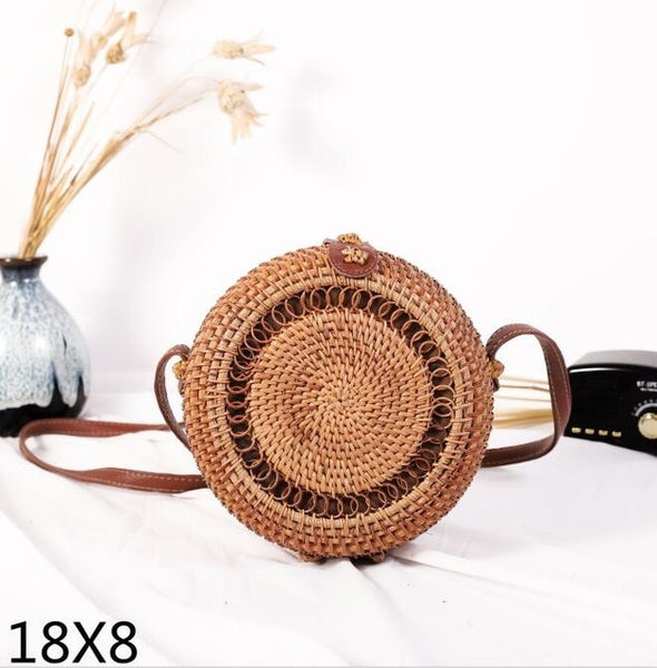 Rattan Canteen Handbag