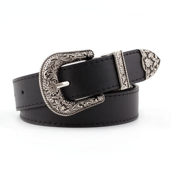 Black Cowgirl Belt