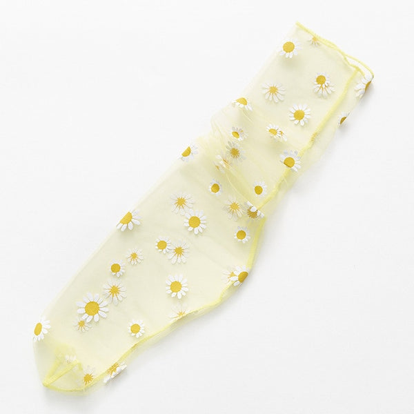Yellow Daisies Socks