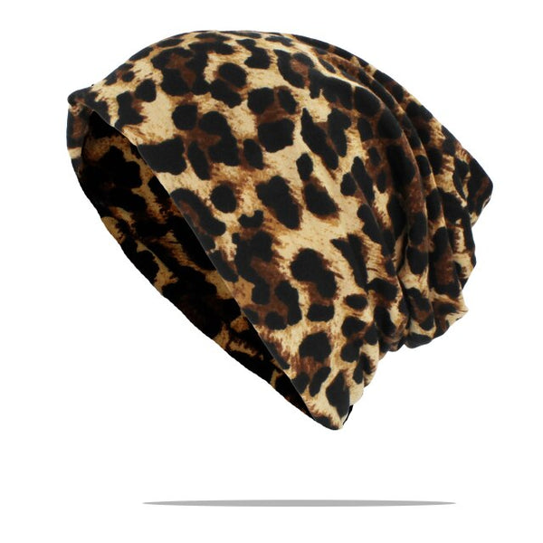 Leopard Slouch Hat