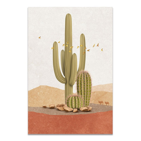 Cactus Canvas Poster