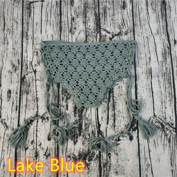 Crochet Lace Up Bottoms