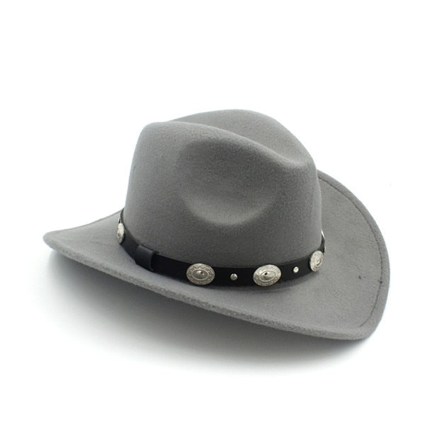 Gray Cowboy Hat