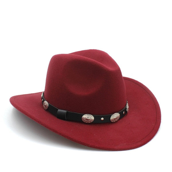 Burgundy Cowboy Hat