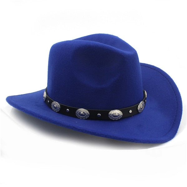 Royal Blue Cowboy Hat