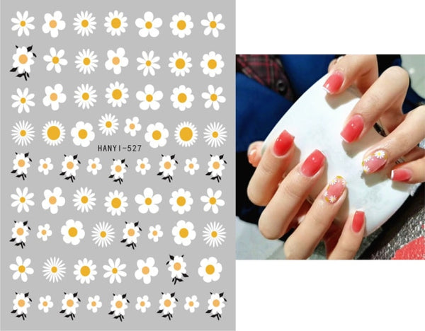 Daisy Nail Wraps