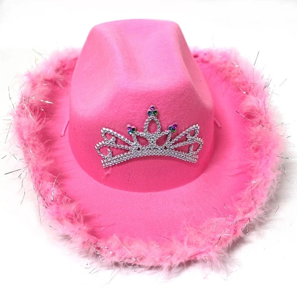 Pink Princess Cowgirl Hat