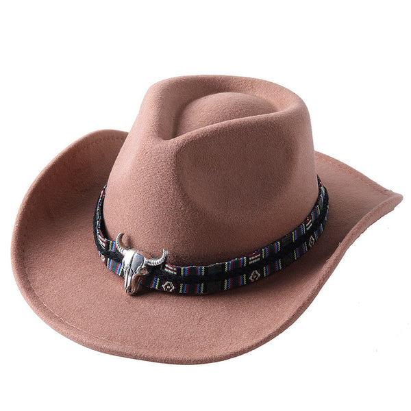 Tan Aztec Hatband Cowboy Hat 