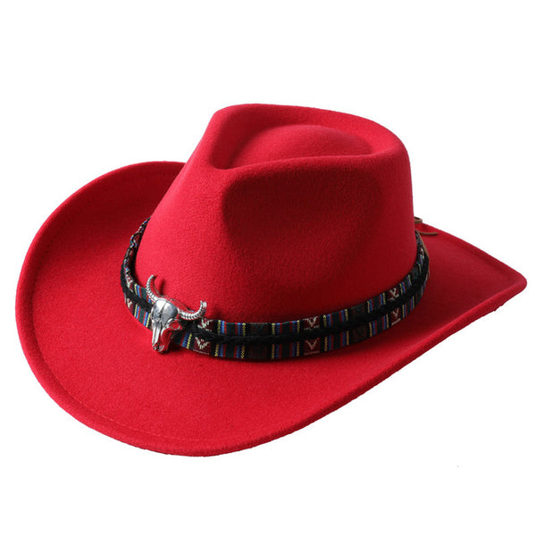 Red Aztec Cowboy Hat