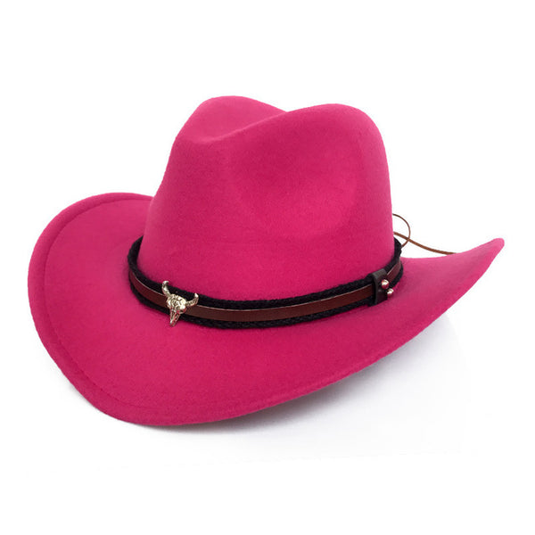 Neon Pink Cowgirl Hat
