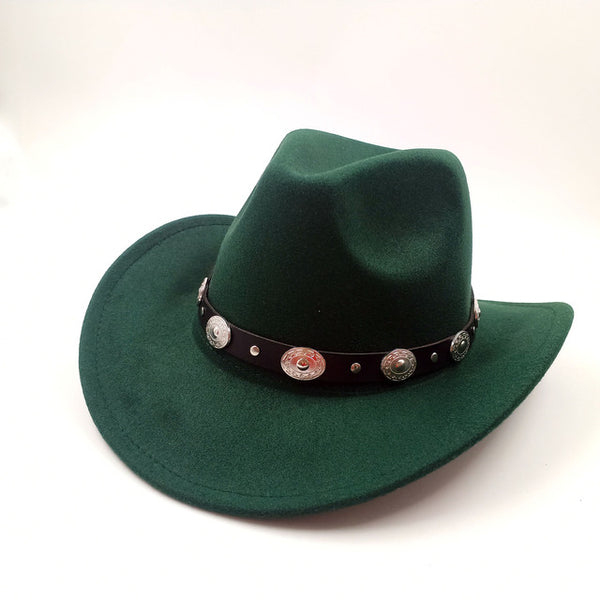 Forest Green Cowboy Hat