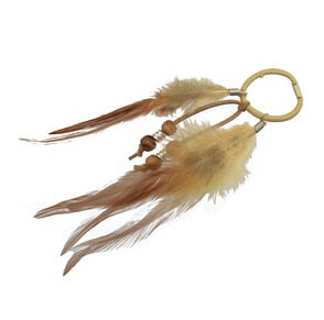 Feather Ponytail Holder