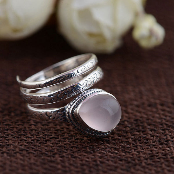 Rose Quartz Ring