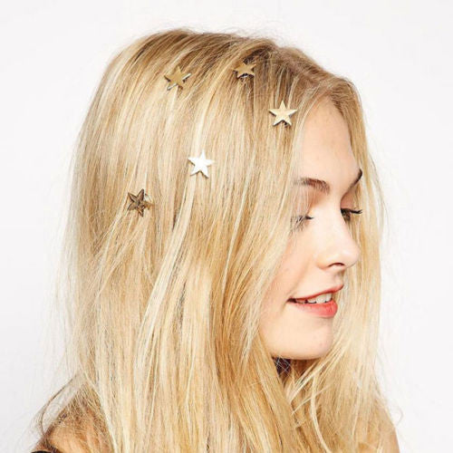 Gold Hair Stars