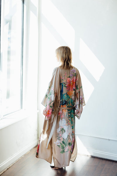 Boho Maxi Kimono