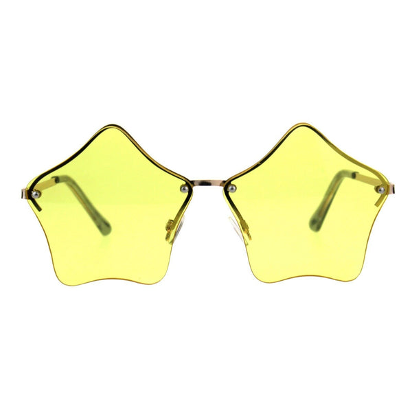 Yellow Star Sunglasses